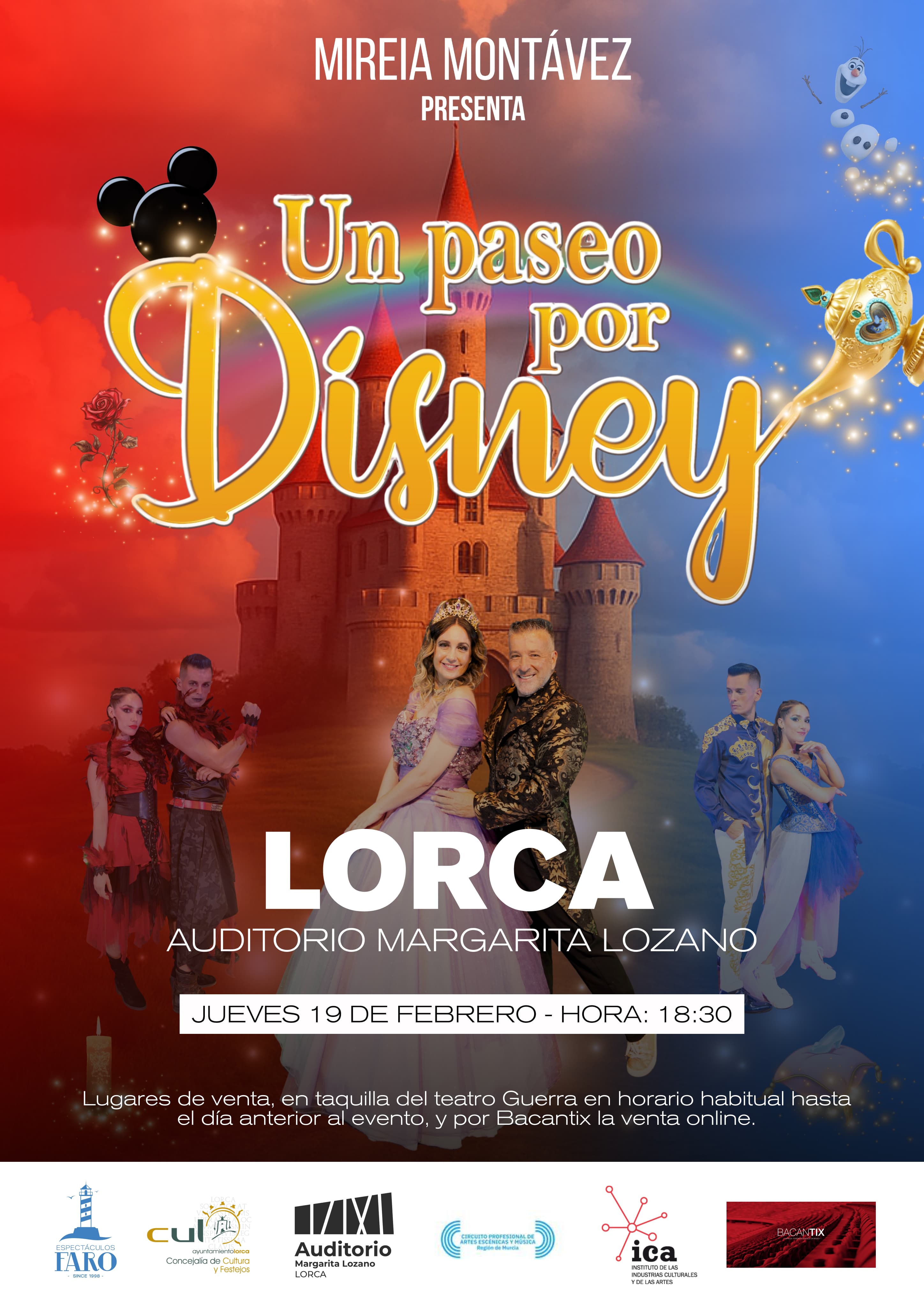 Un Paseo por Disney en Lorca